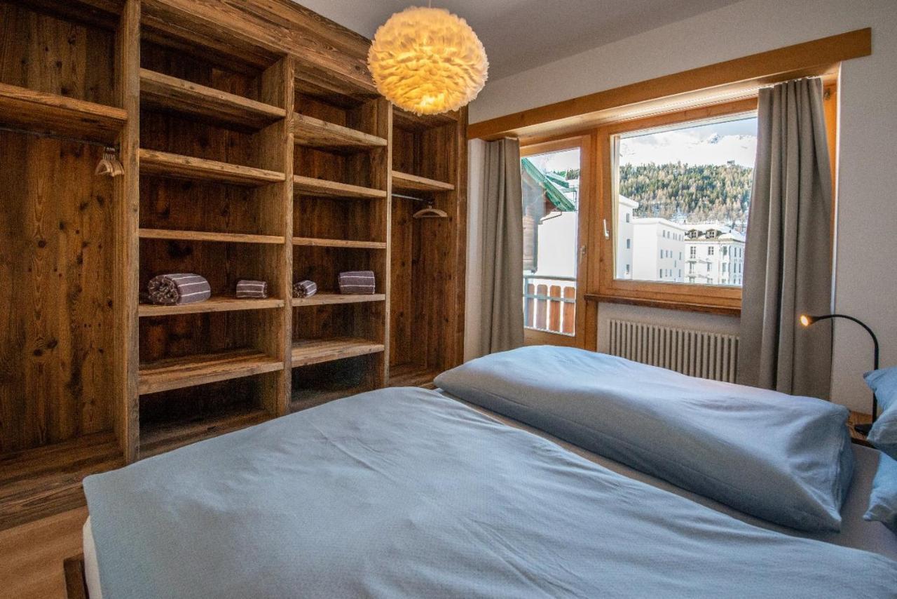 Chesa Madrisa Appartement Sankt Moritz Buitenkant foto