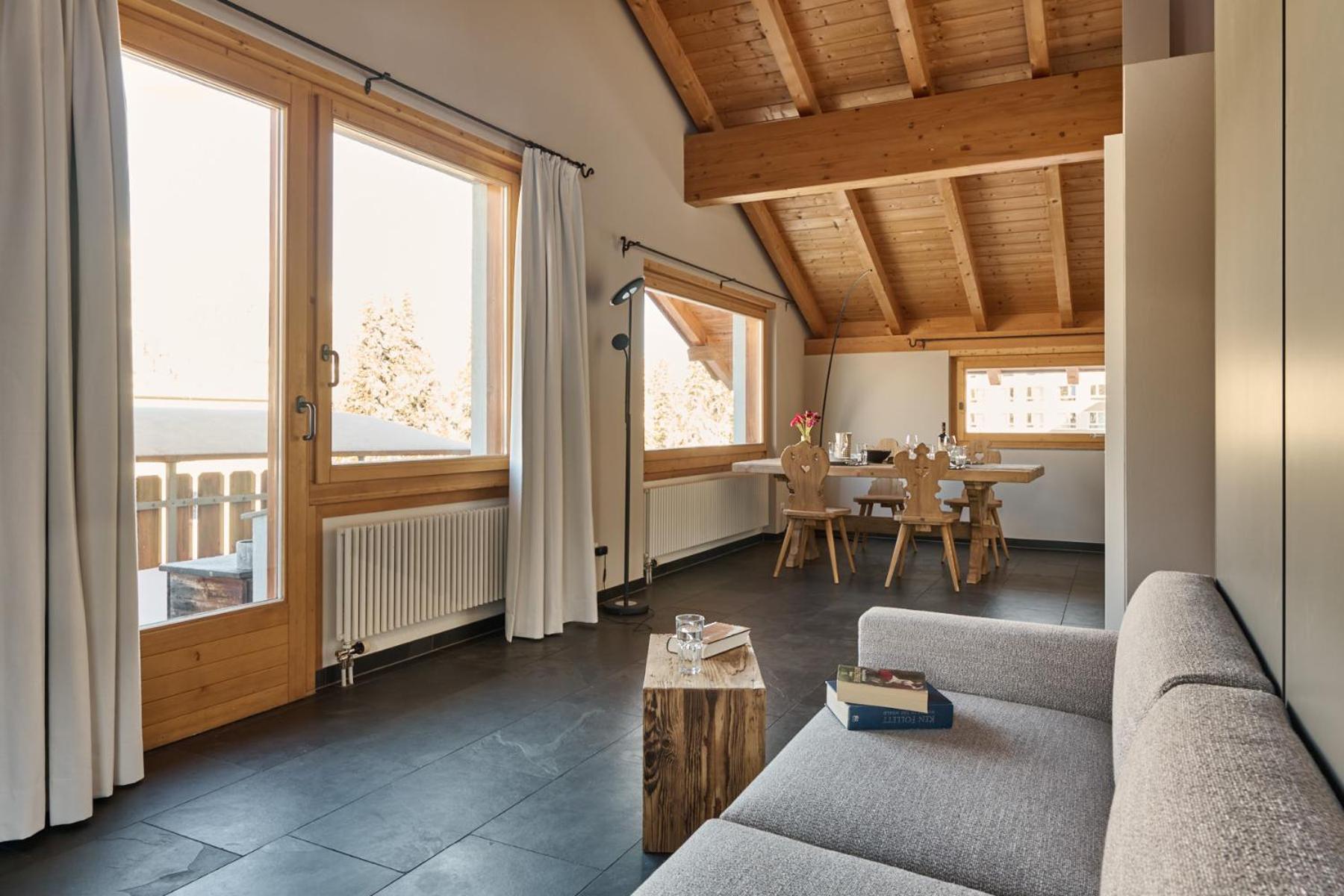 Chesa Madrisa Appartement Sankt Moritz Buitenkant foto