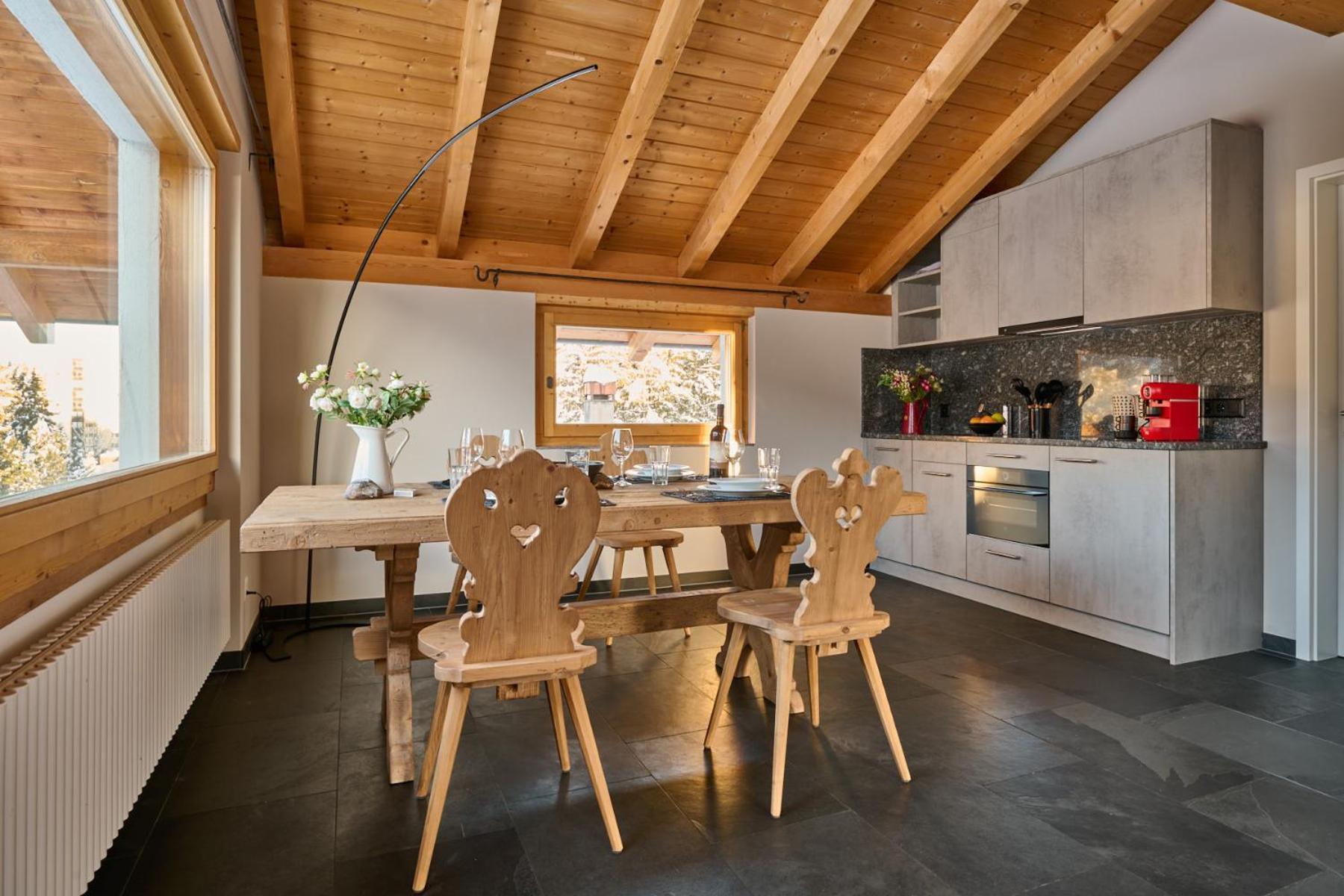 Chesa Madrisa Appartement Sankt Moritz Buitenkant foto