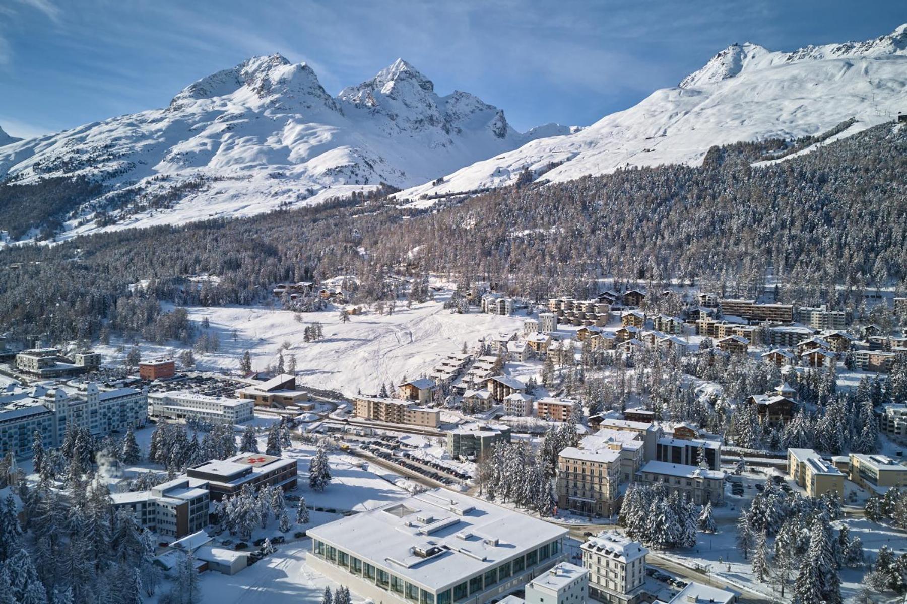 Chesa Madrisa Appartement Sankt Moritz Buitenkant foto